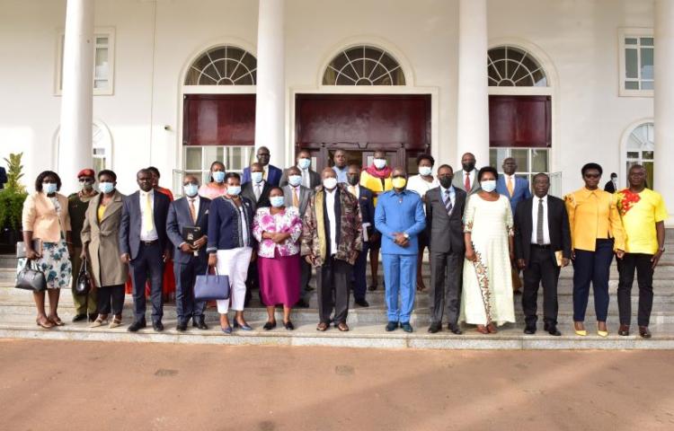 PRESIDENT MUSEVENI RALLIES NRM WHIPS ON VALUE ADDITION